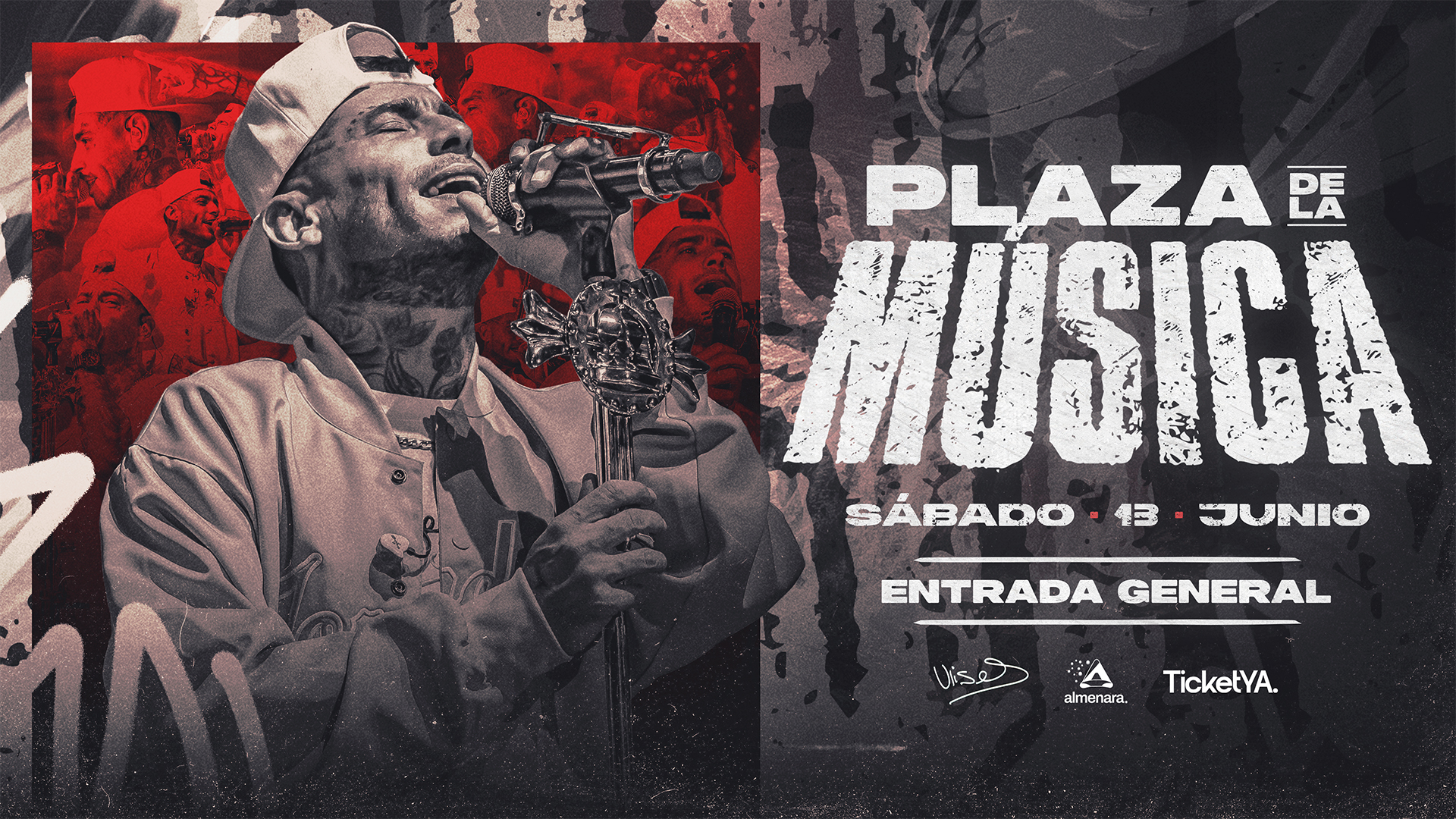 ENTRADAS GENERALES – 13/06 PLAZA DE LA MÚSICA – TANDA 2