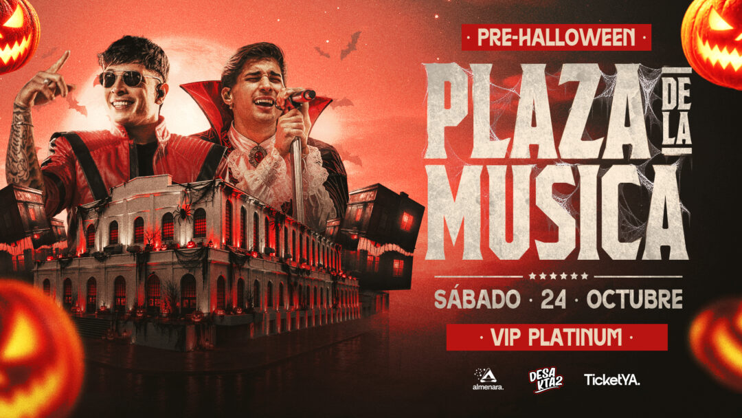 VIP PLATINUM - 24/10 - PLAZA DE LA MUSICA