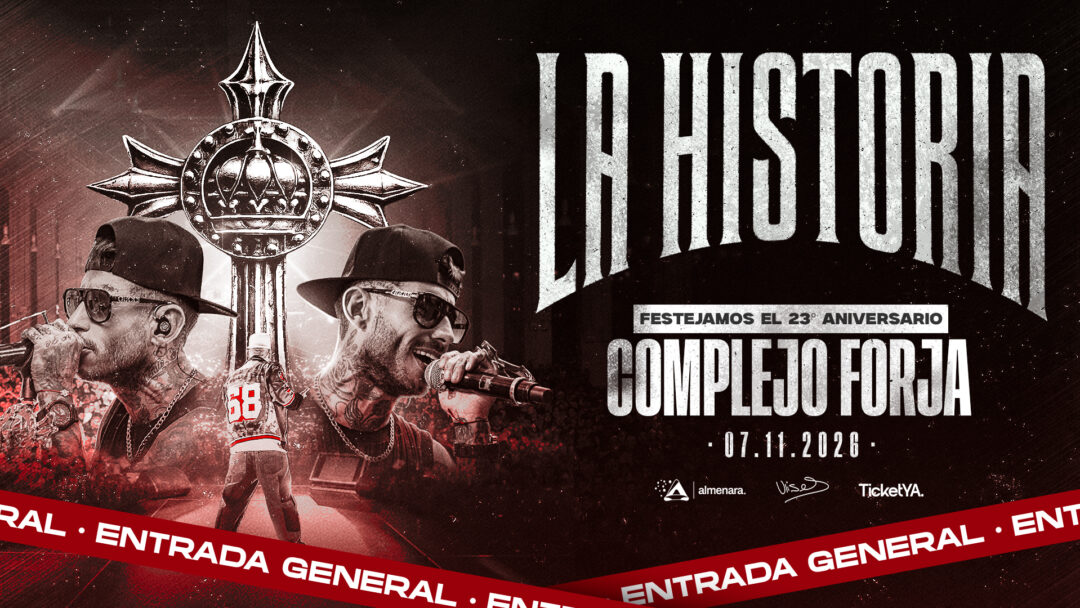 ENTRADA GENERAL - 07/11 - FORJA - TANDA 1