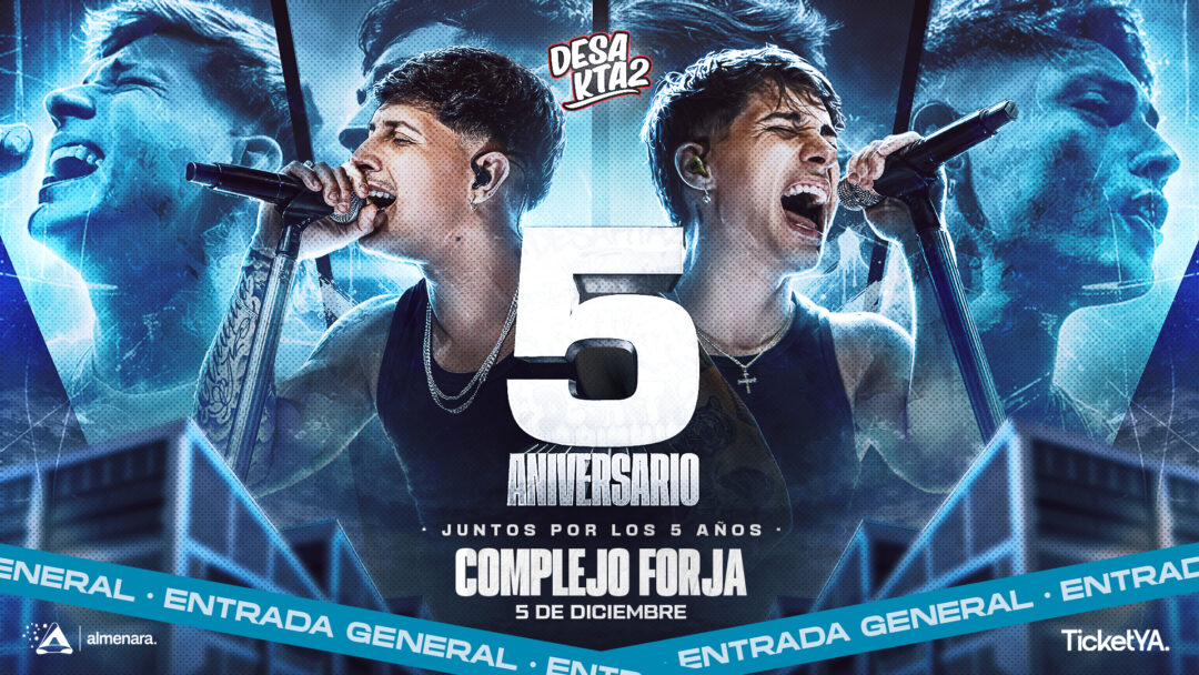 ENTRADA GENERAL – 05/12 – FORJA – EARLY
