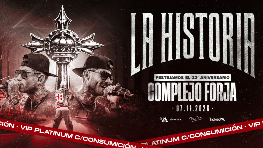 VIP PLATINUM CON CONSUMICION - 07/11 - FORJA